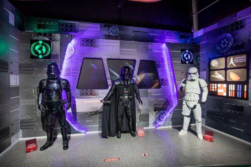 Cenário Star Wars - Museu de Cera (Olímpia-SP)