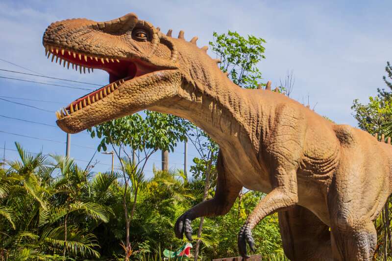 Tiranossauro-rex - Vale dos Dinossauros (Olímpia-SP)